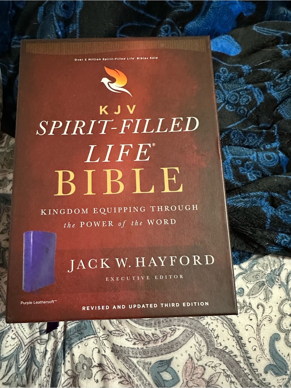 Spirit-Filled Life Bible by Jack W. Hayford - Brown Cover